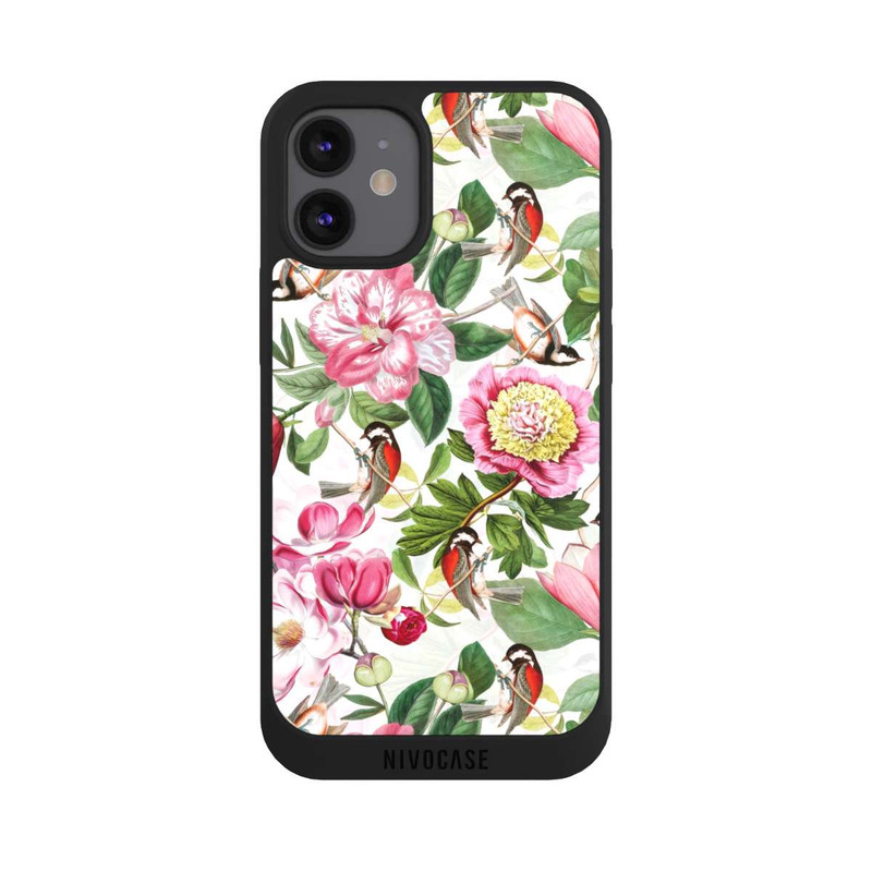 iPhone 12 mini NIVOpure Weißer Garten