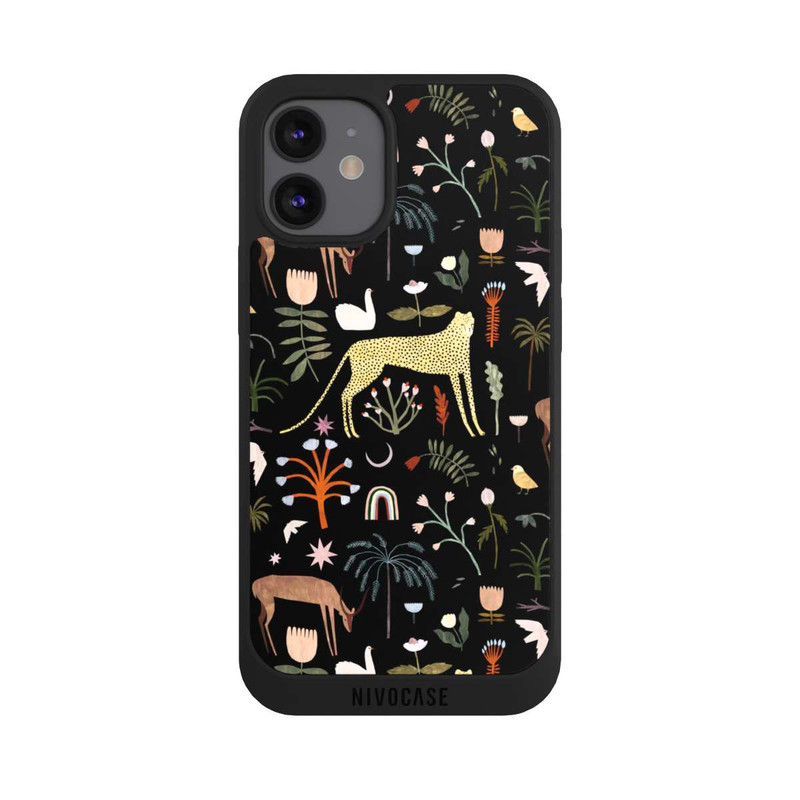 iPhone 12 mini NIVOpure Wilde Gartenbuchstaben von Léa Le Pivert