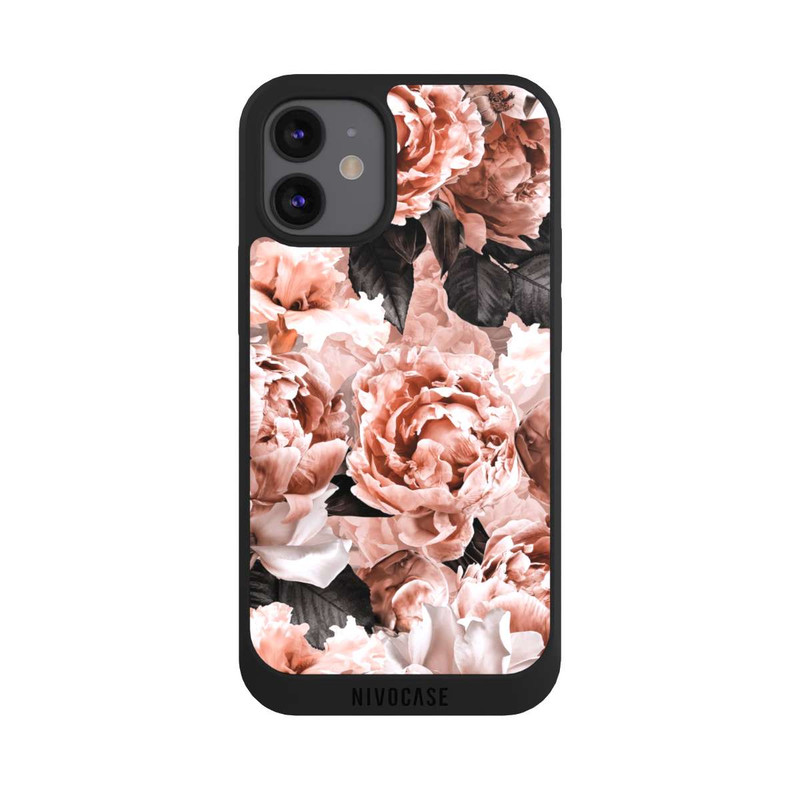 iPhone 12 mini NIVOpure Papier Peint Fleur Vintage