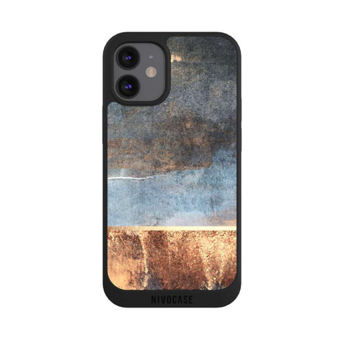 Apple iPhone 12 mini NIVOpure Storm Gold Print
