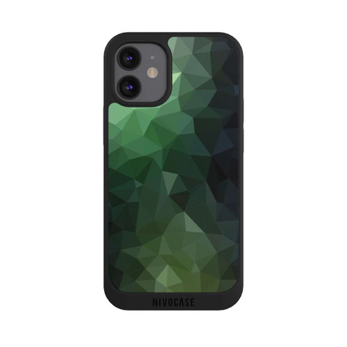 Apple iPhone 12 mini NIVOpure Polygonal Mosaic Green
