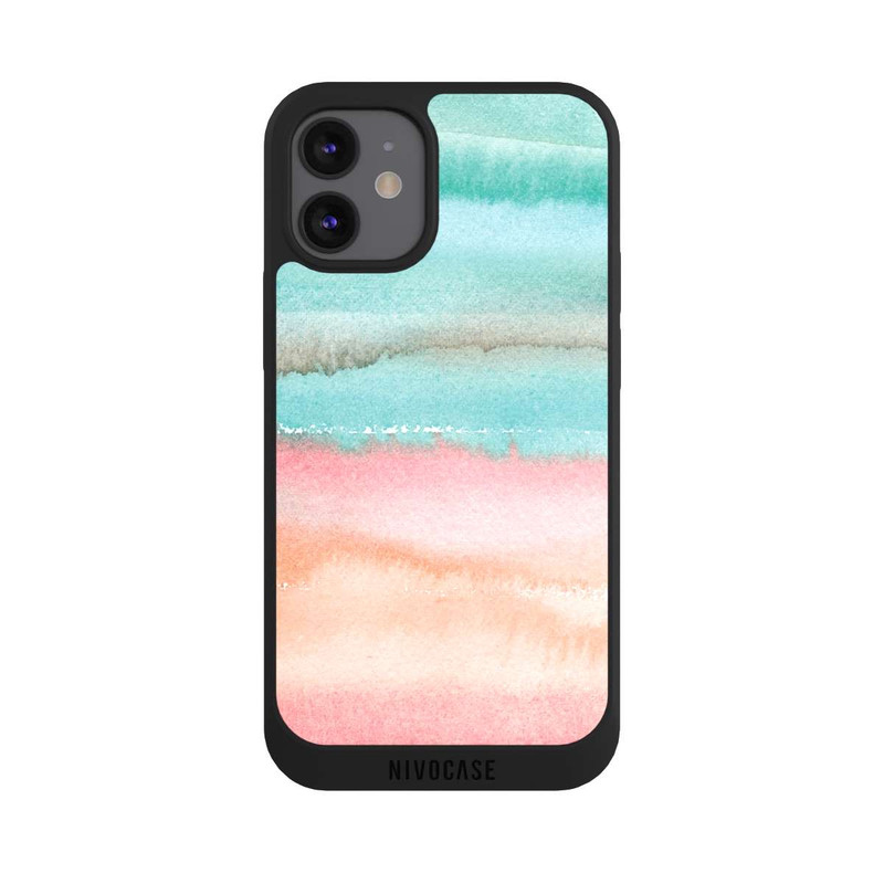 iPhone 12 mini NIVOpure Été Aquarelle Dégradé