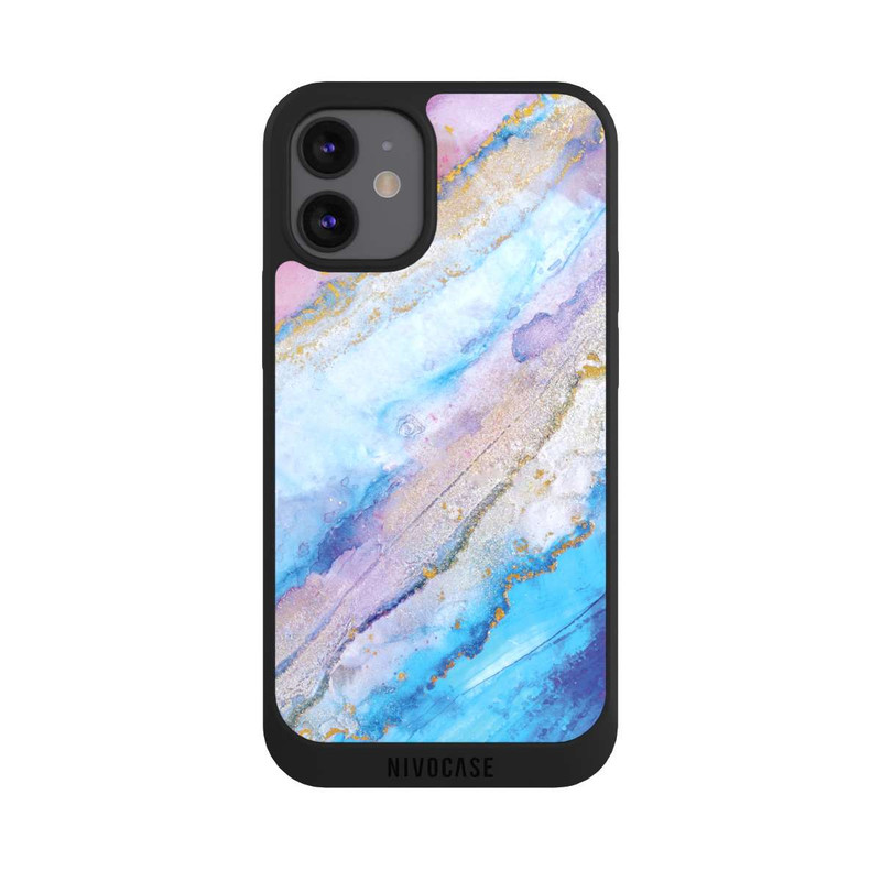 iPhone 12 mini NIVOpure Blau Tinte in Wasser