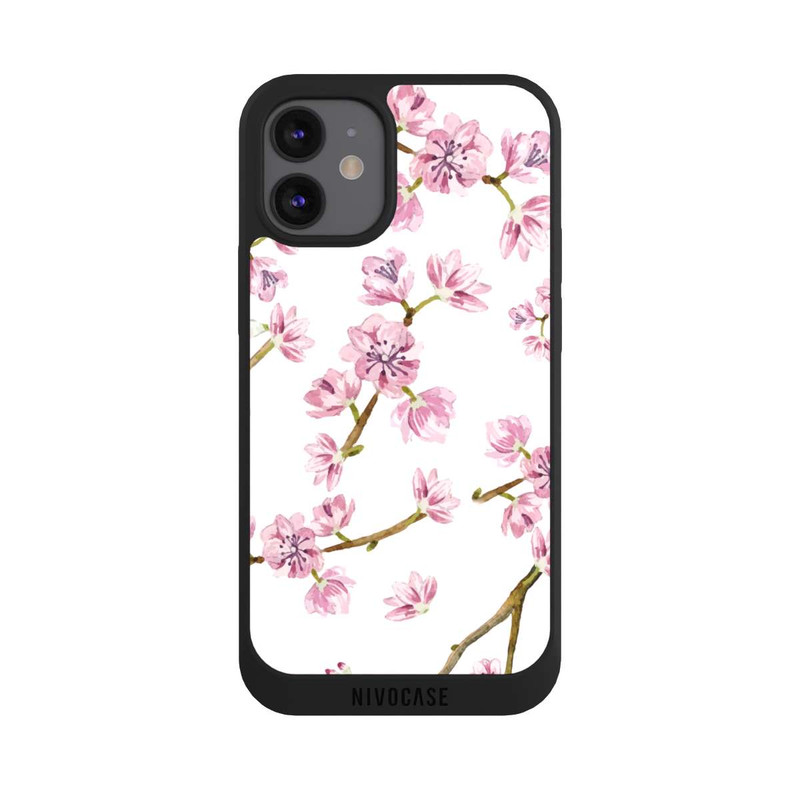iPhone 12 mini NIVOpure Fleurs de Cerisier Rose