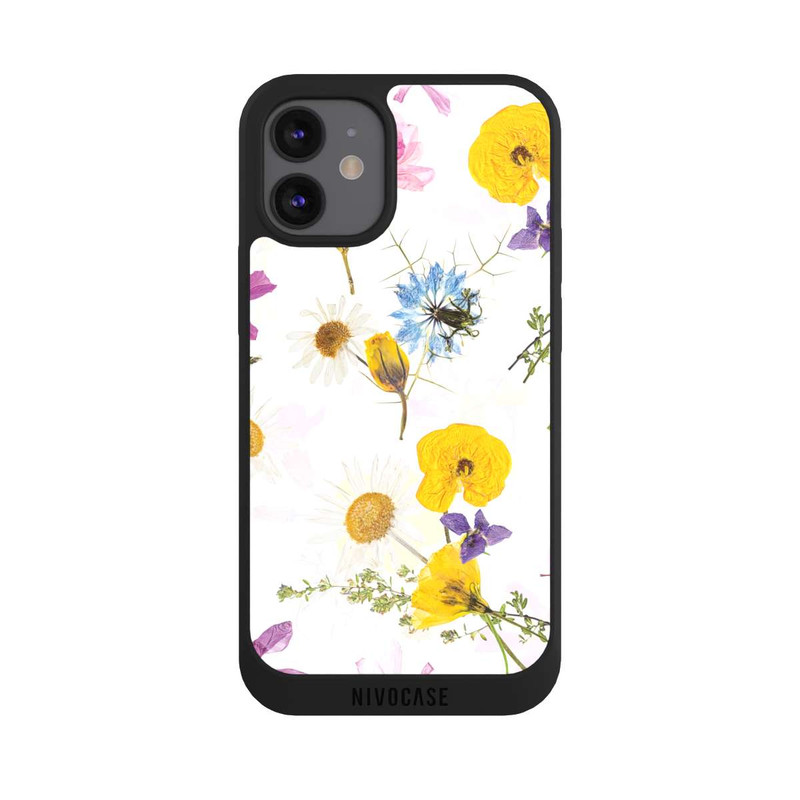 iPhone 12 mini NIVOpure Fond d'écran de fleurs sauvages