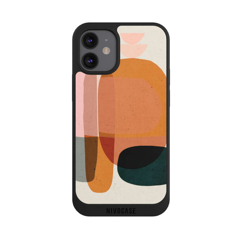 iPhone 12 mini NIVOpure Abstraktes Blush