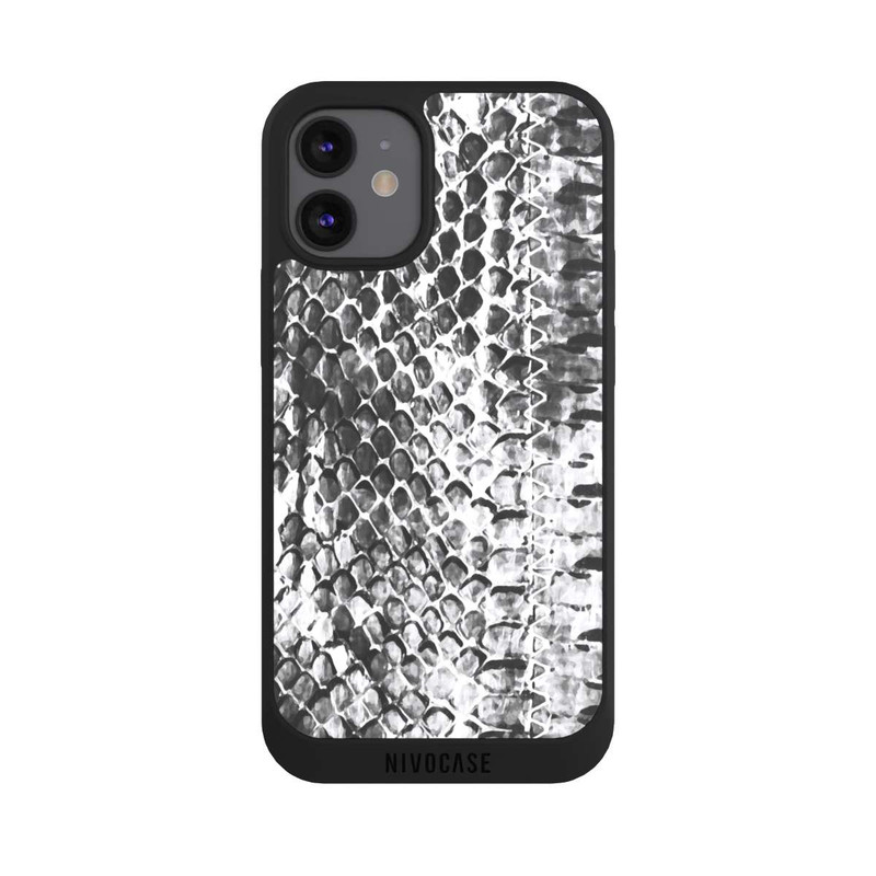 iPhone 12 mini NIVOpure Motif serpent anthracite