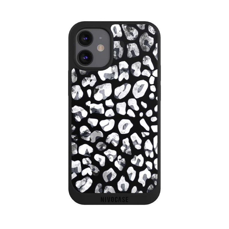 iPhone 12 mini NIVOpure Monochrome leopard spots