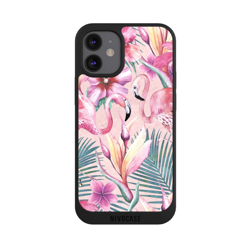 iPhone 12 mini NIVOpure traumhafte Flamingos