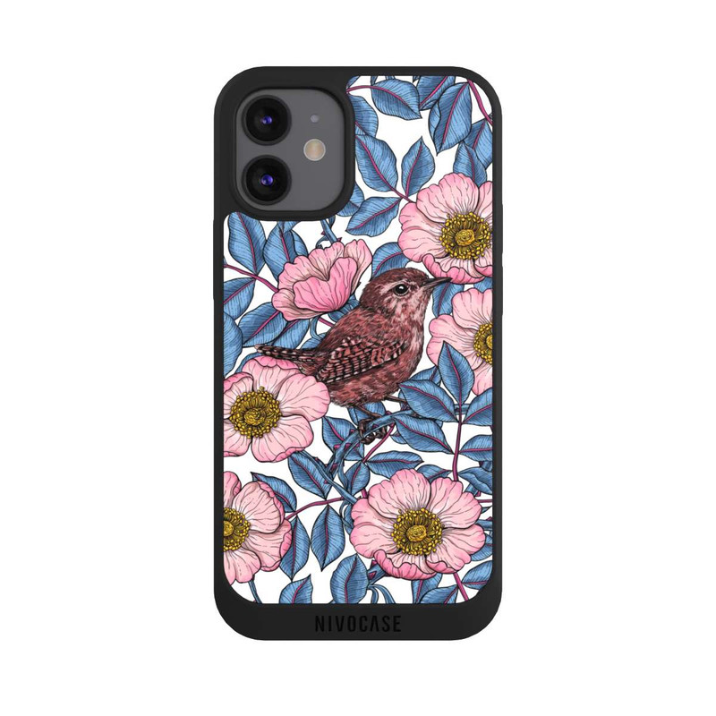 iPhone 12 mini NIVOpure Zaunkönige und Wildrosen