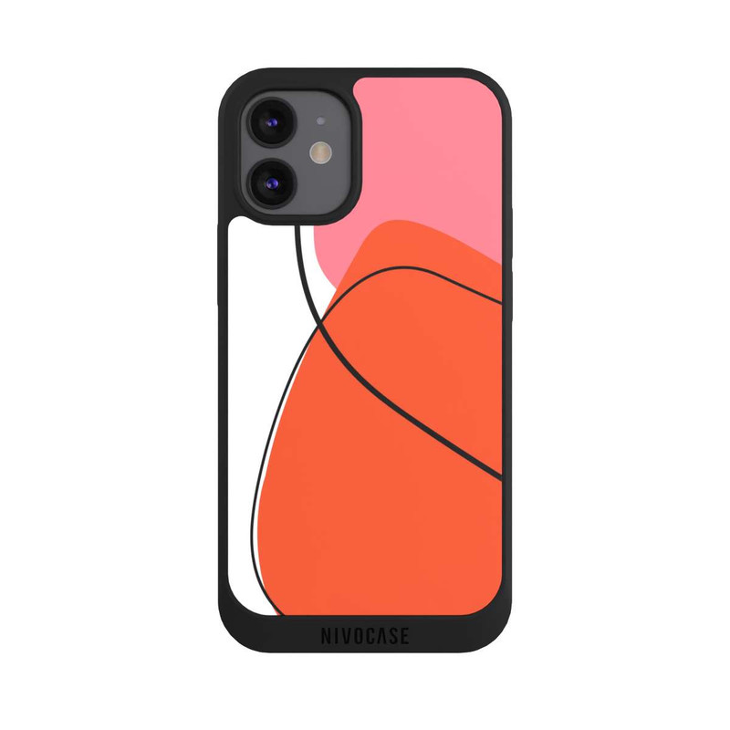 iPhone 12 mini NIVOpure Meine orangefarbene Kunst