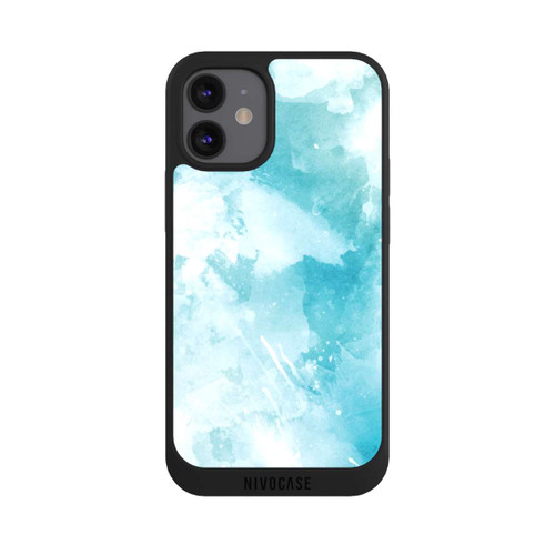 Apple iPhone 12 mini NIVOpure Watercolour Mint Brush