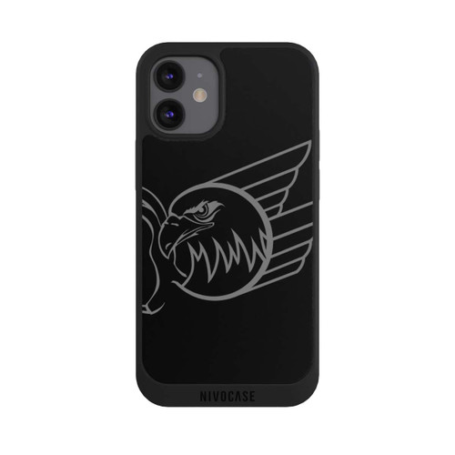 Apple iPhone 12 mini NIVOpure Logo Schwarz