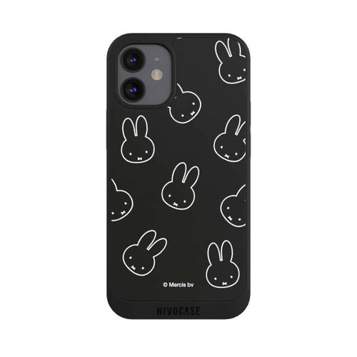 Apple iPhone 12 mini NIVOpure Miffy Pattern Black