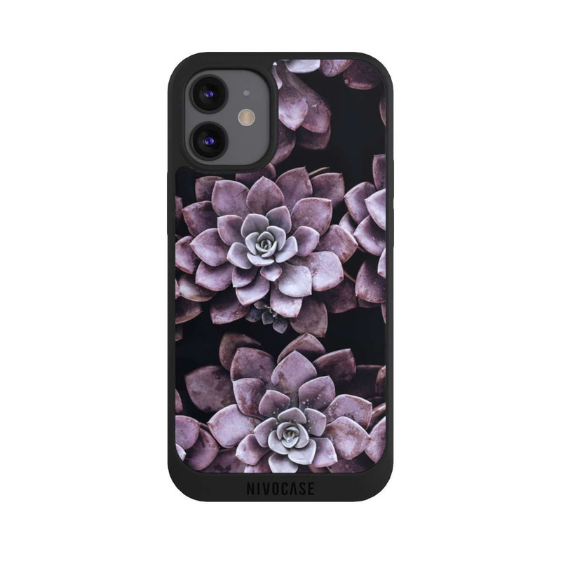 iPhone 12 mini NIVOpure Sukkulenten Violett