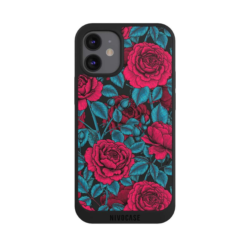 iPhone 12 mini NIVOpure Jardin des roses rouges
