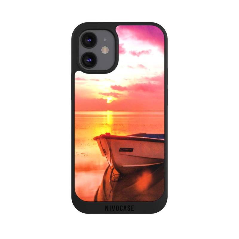 iPhone 12 mini NIVOpure Beach Dawn Boat