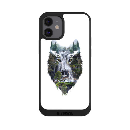 Apple iPhone 12 mini NIVOpure Wolf im Wald