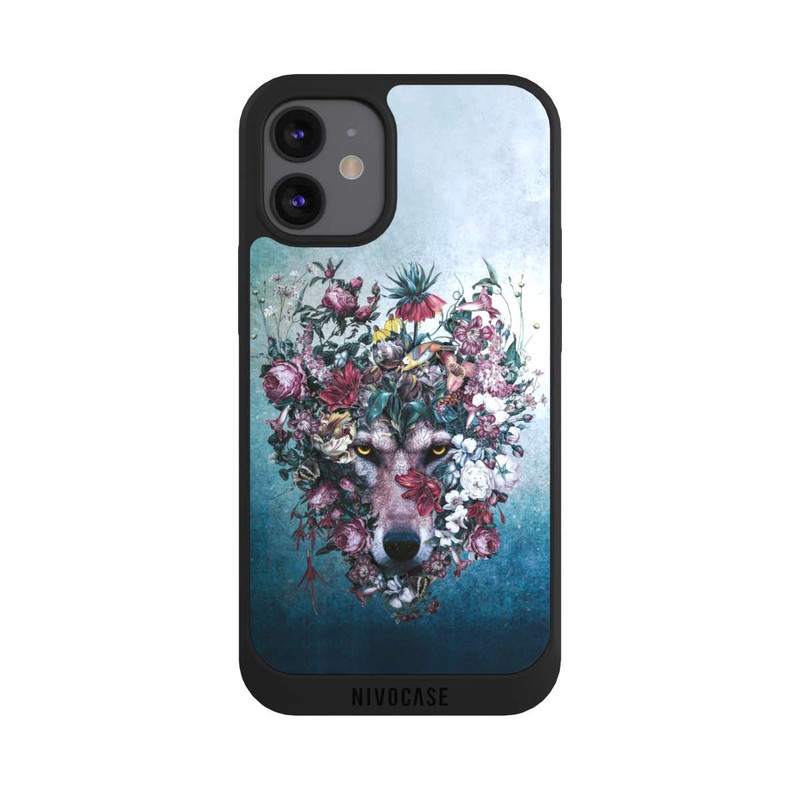 iPhone 12 mini NIVOpure Fleurs - Loup