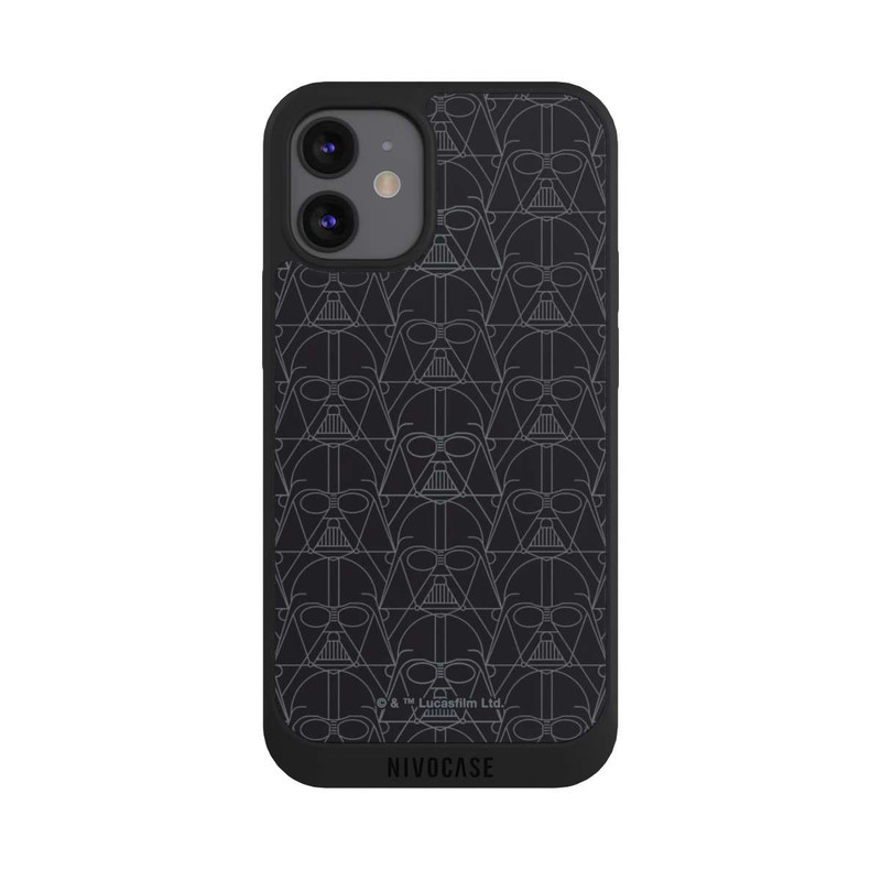 iPhone 12 mini NIVOpure Darth Vader Line Art