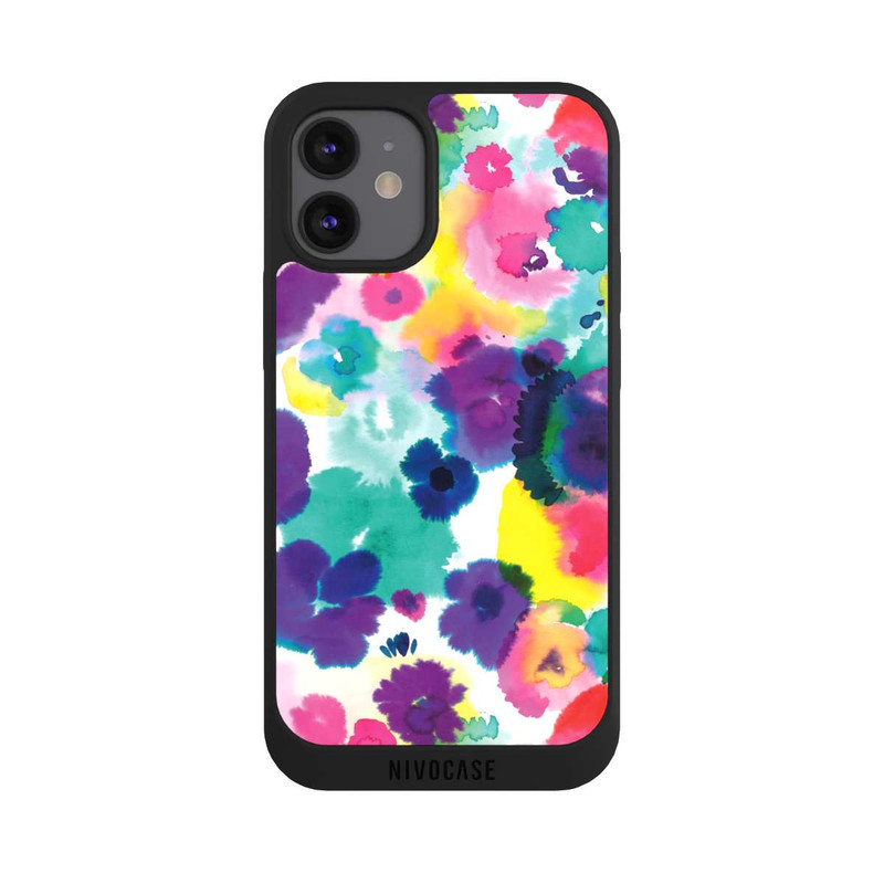 iPhone 12 mini NIVOpure Abstract Watercolor Flowers