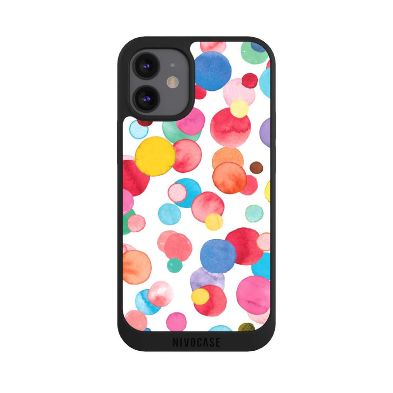 iPhone 12 mini NIVOpure Aquarelle à pois d’été