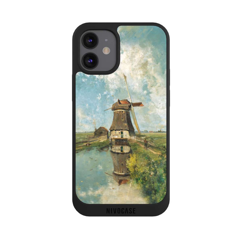 iPhone 12 mini NIVOpure A Windmill on a Polder Waterway