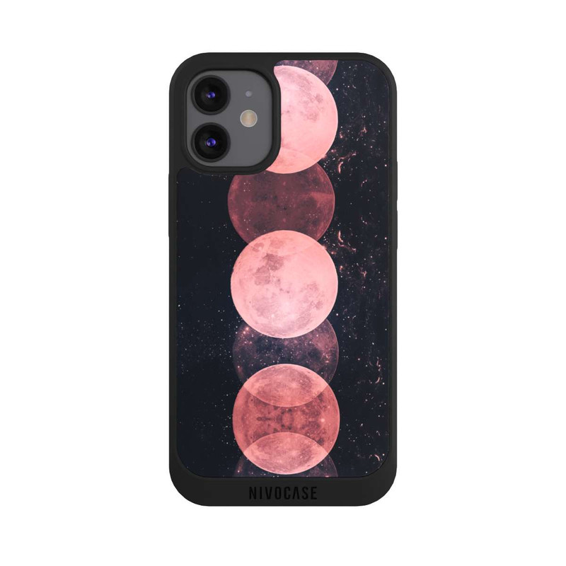 iPhone 12 mini NIVOpure Phases de la lune rose