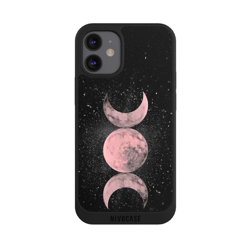 iPhone 12 mini NIVOpure Rosa Mond-Symbol
