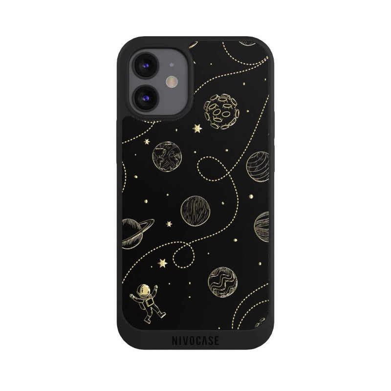 iPhone 12 mini NIVOpure Planètes Dorées