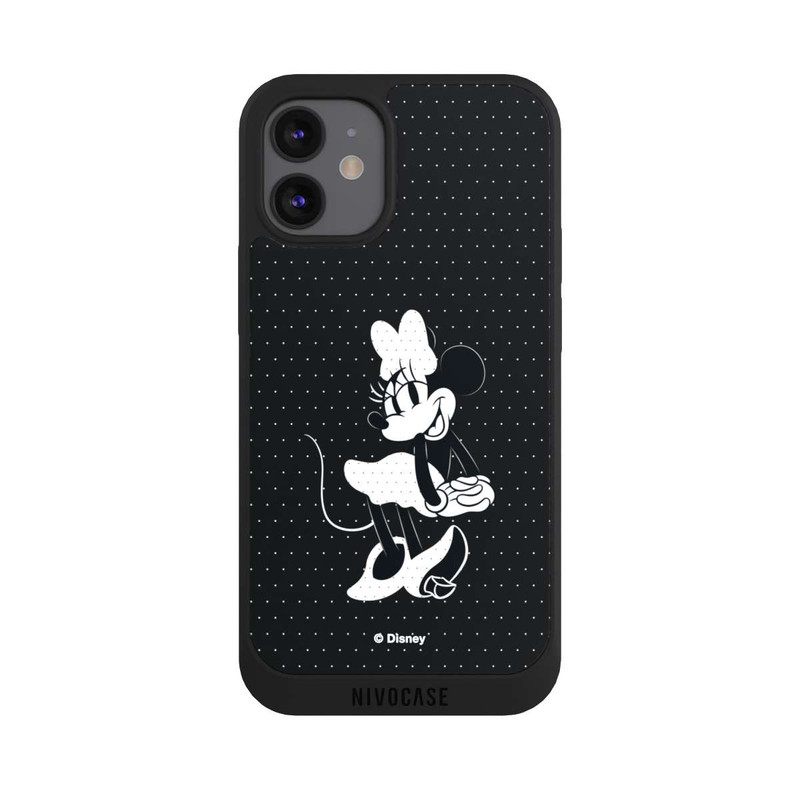 iPhone 12 mini NIVOpure Minnie Frech Schwarz