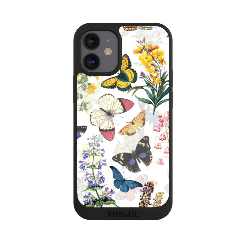 iPhone 12 mini NIVOpure Feldblumen und Schmetterlinge