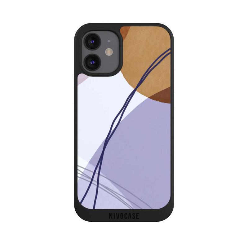 iPhone 12 mini NIVOpure Grafisch 266 Violet