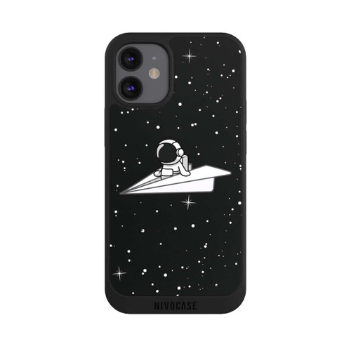 Apple iPhone 12 mini NIVOpure Astronaut Paper Plane Comic