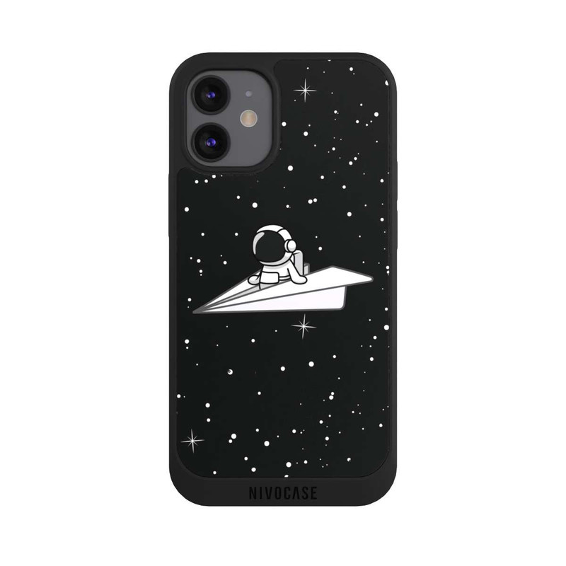 iPhone 12 mini NIVOpure Astronaut Paper Plane Comic