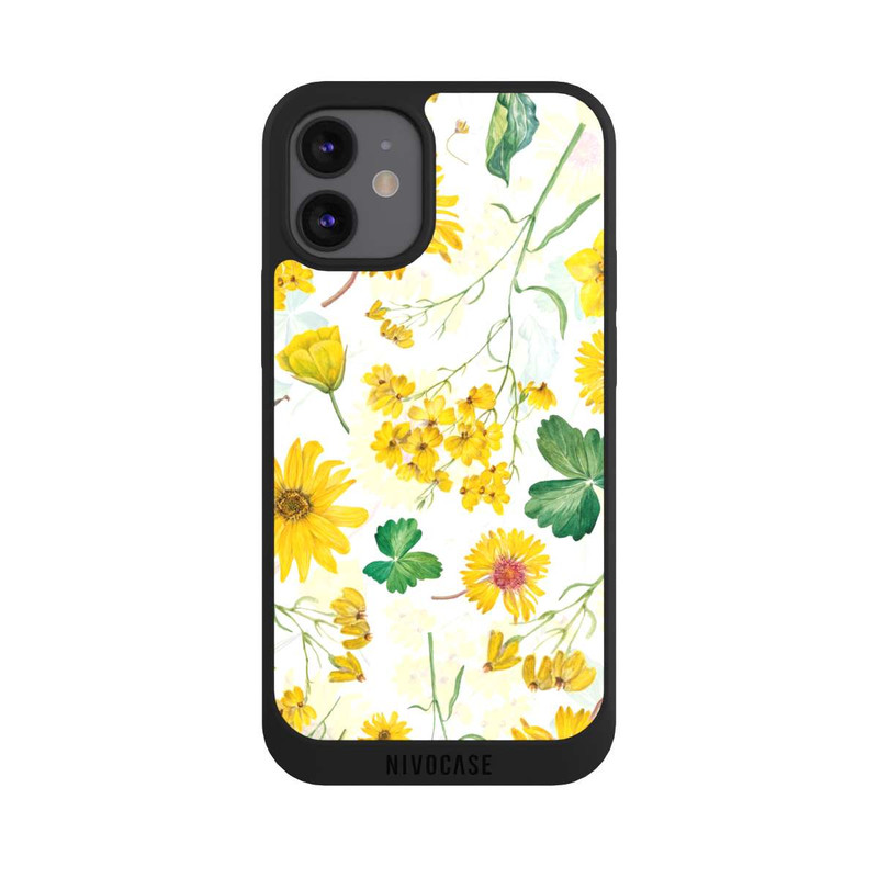 iPhone 12 mini NIVOpure Fleurs Jaunes du Printemps