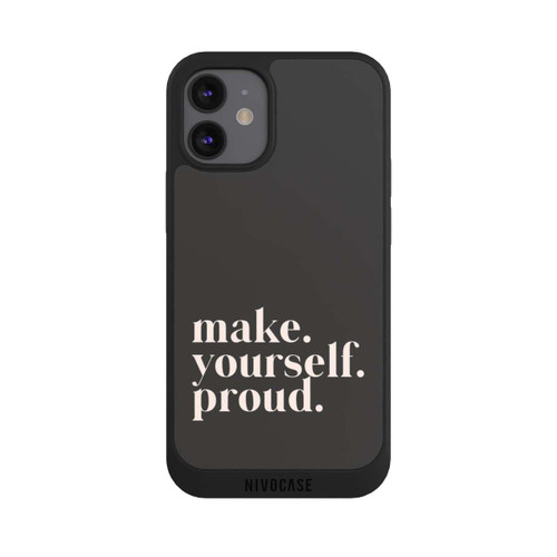 Apple iPhone 12 mini NIVOpure Make Yourself Proud Quote