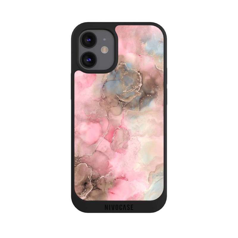 iPhone 12 mini NIVOpure Tinte aquamarin rosa