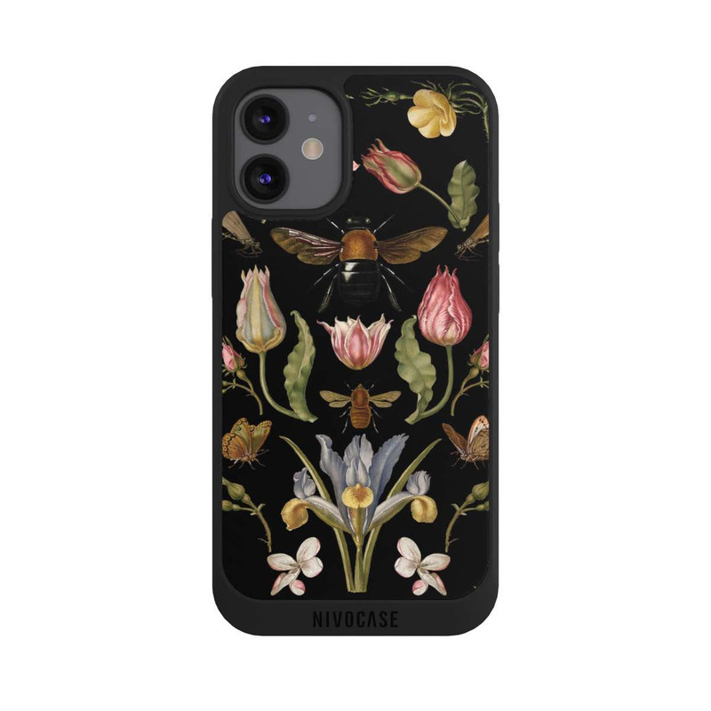 iPhone 12 mini NIVOpure Wild Flower and Bee Black