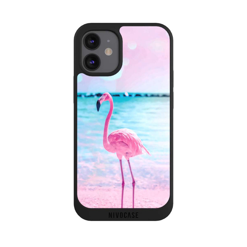 iPhone 12 mini NIVOpure Rosa Flamingo