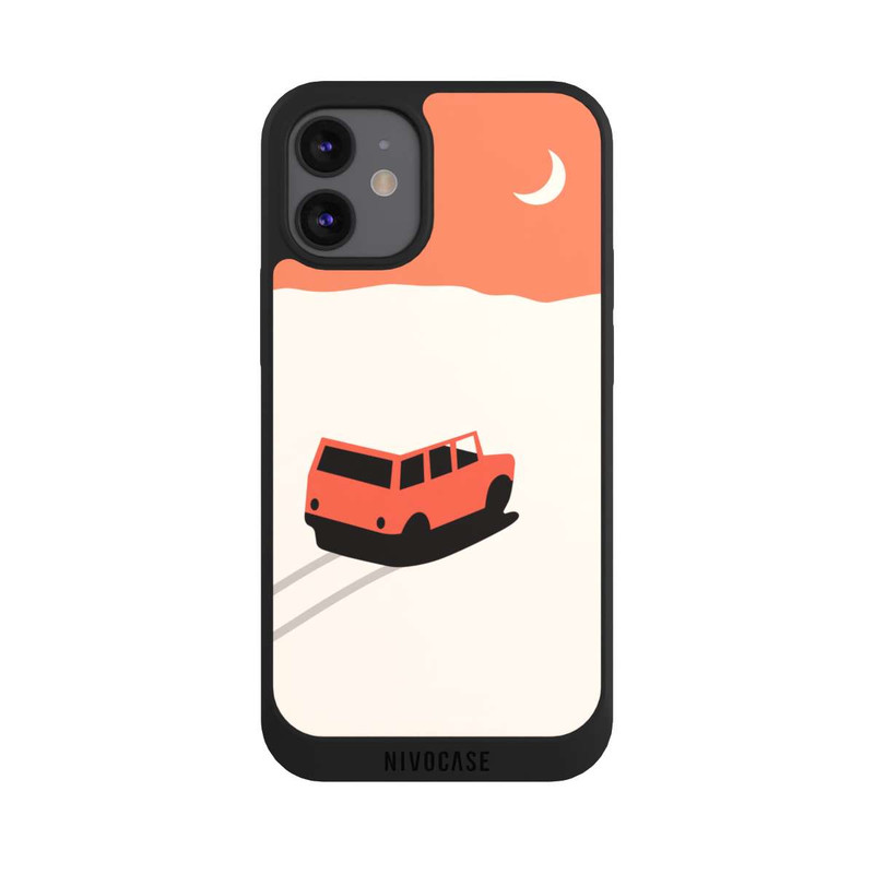 iPhone 12 mini NIVOpure Auto in der Wüste