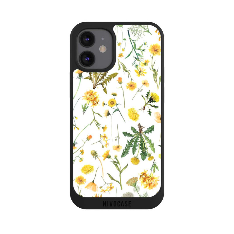 iPhone 12 mini NIVOpure Yellow Wild Flowers