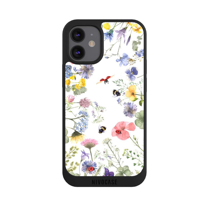 iPhone 12 mini NIVOpure Fleurs Printanières et Abeilles