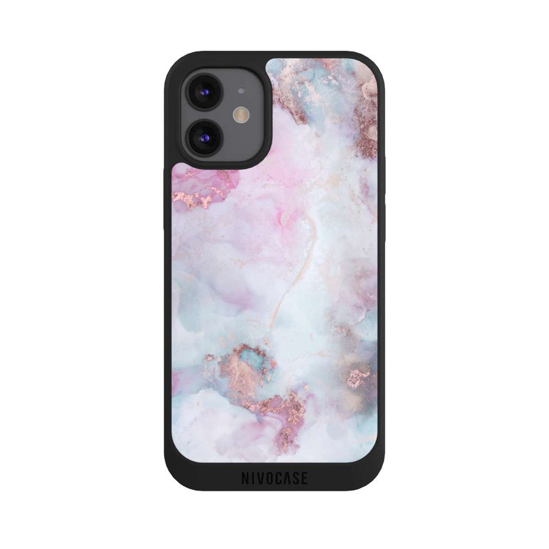 iPhone 12 mini NIVOpure Alkoholtinte Marmorblau