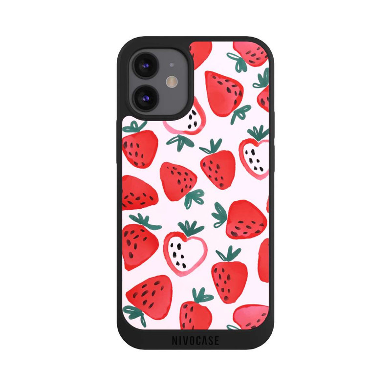 iPhone 12 mini NIVOpure L'amour des fraises 1