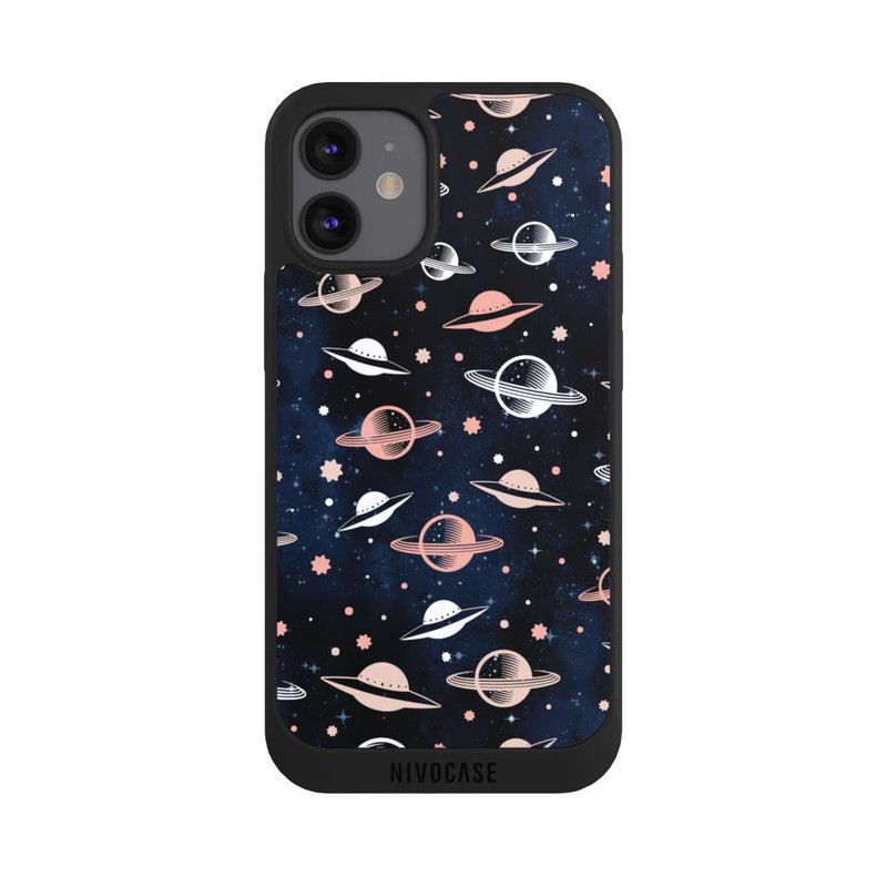iPhone 12 mini NIVOpure Planeten und Sterne Himmelsmuster