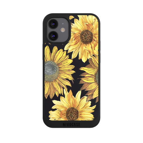 Apple iPhone 12 mini NIVOpure Retro-Sonnenblumen