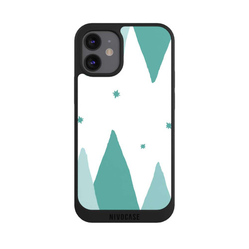 Apple iPhone 12 mini NIVOpure Berge Gelb &amp; Grau