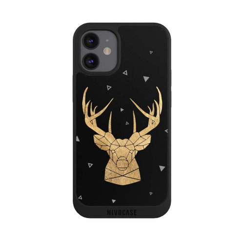Apple iPhone 12 mini NIVOpure Geometrischer Hirsch und Geweih