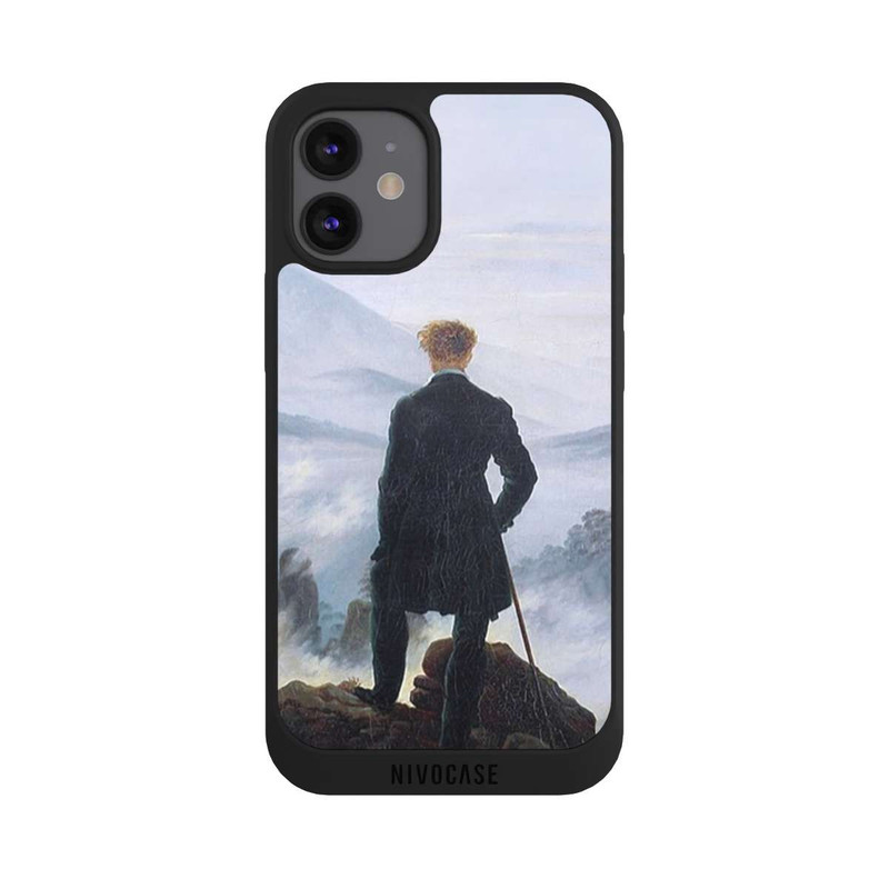 iPhone 12 mini NIVOpure Le Vagabond au-dessus de la Mer de Brouillard